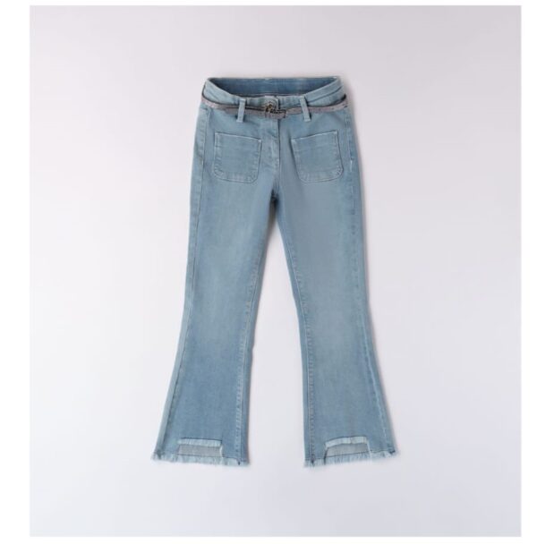 PANTALÓN VAQUERO CON CINTURÓN